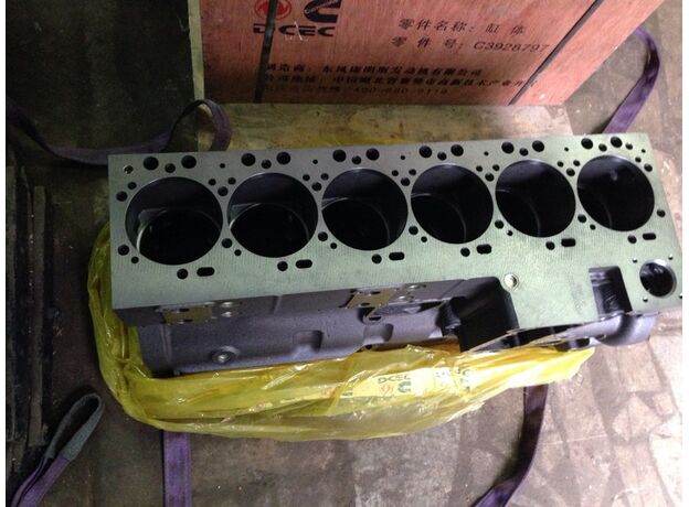 Блок цилиндров ДВС Cummins/Камминз ISLe 310-375 QSL9 DongFeng/Yutong/Камаз Евро-3 5293407 4946370 4936030