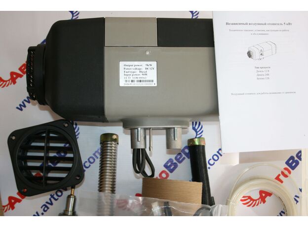 Воздушный отопитель Belief 5кВт12В (дизель)