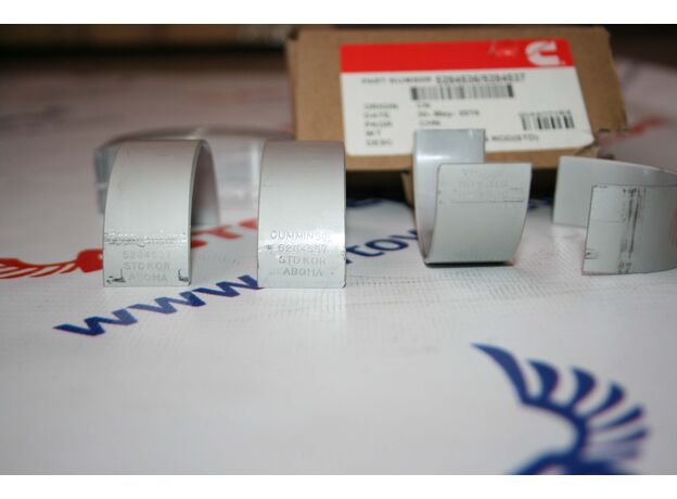 Комплект вкладыши шатунный верхние +нижние Cummins дв. ISF2.8 STD Арт. 5284536/5284537