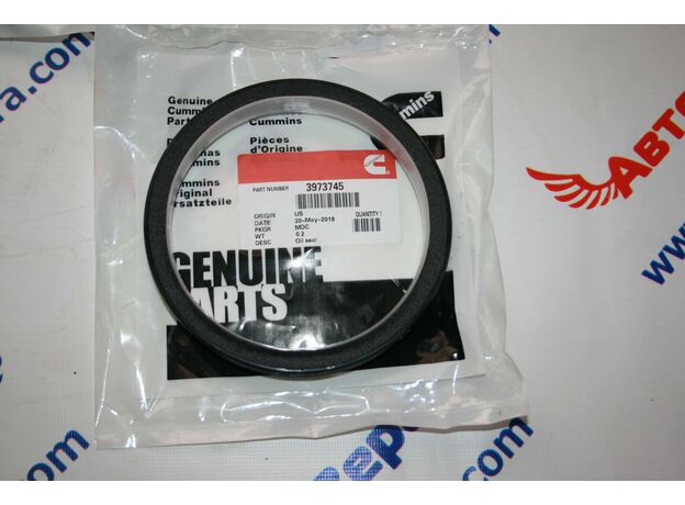 САЛЬНИК КОЛЕНВАЛА ЗАДНИЙ ISF 3.8, ISBe, QSB, L, ISLE, GSL, 4BT 3968563, 3970548, 3973745, 4089342, 5259499 - CUMMINS 3968563