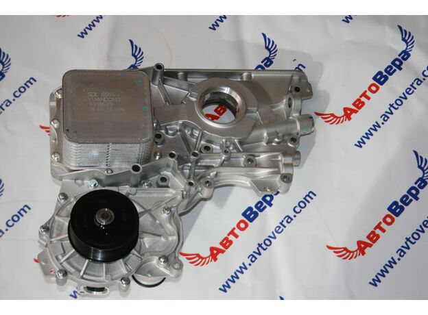 Передняя крышка (масляный насос) Cummins ISF2.8 Артикул 5272726 / 5273772 Газель