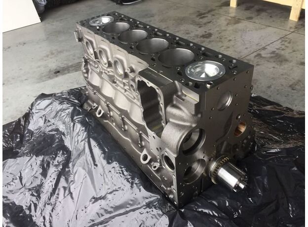 ДВИГАТЕЛЬ КАМАЗ SHORT BLOCK  CUMMINS 6ISBE SO75250 ТРЕТЬЕЙ КОМПЛЕКТНОСТИ