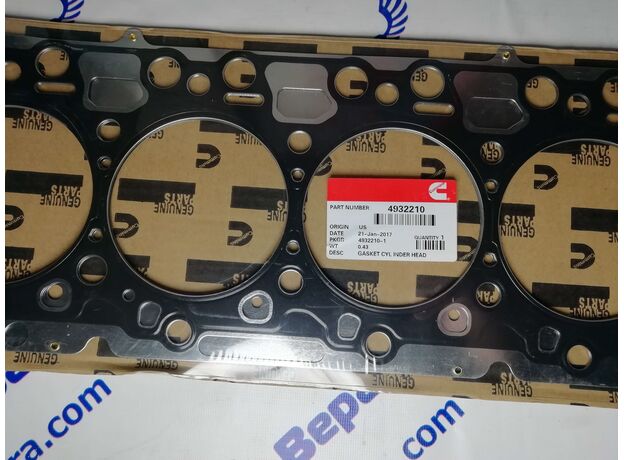 Прокладка ГБЦ Cummins  Камминз 6ISBe / 6ISDe  4932210