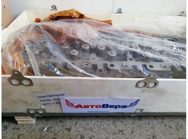 Головка блока цилиндров двигателя Cummins -- Камминз ISBe / 6ISBe / 6ISDe / QSB 6.7