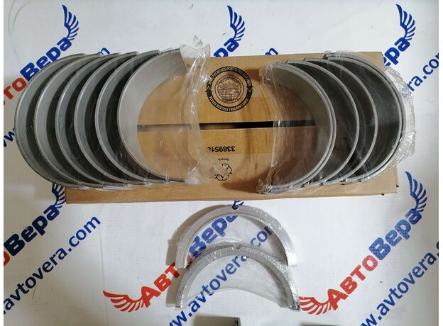 Вкладыши коренные (комплект) Cummins N14, NTA-855  3801260 / 3030216