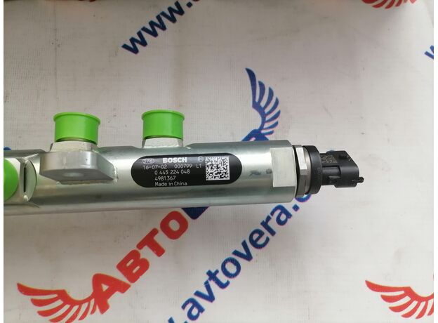 РАМПА ТОПЛИВНАЯ  CUMMINS 4981367 , BOSCH 0445224048 Евро 4