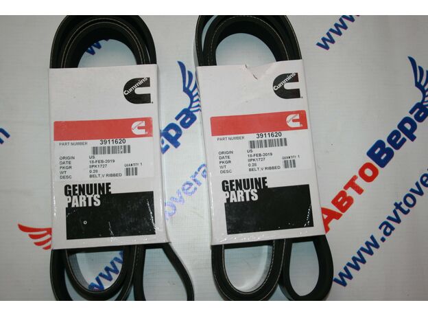 8PK1727 Ремень генератора CUMMINS L, QSL, ISLe  3911620