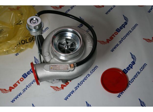 Турбокомрессор (турбина) Holset HX351W двигателя Cummins -- Камминз 6ISBe 4043982