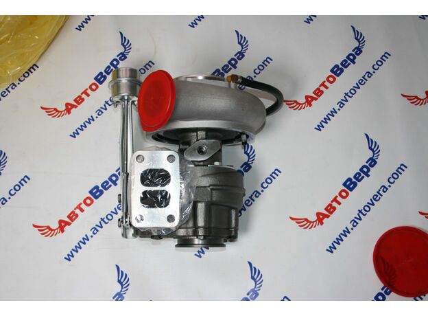 Турбокомрессор (турбина) Holset HX351W двигателя Cummins -- Камминз 6ISBe 4043982