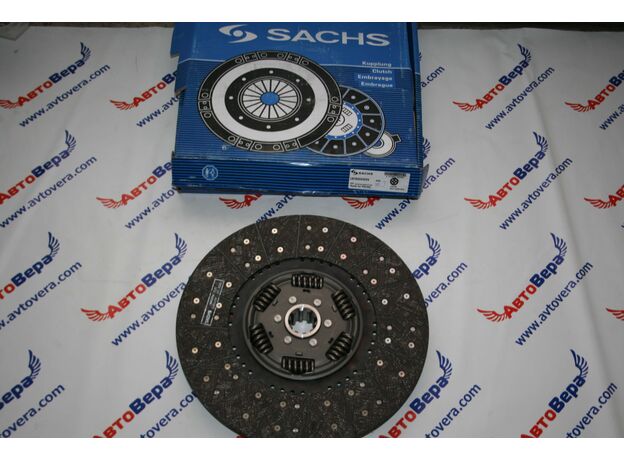 ДИСК ВЕДОМЫЙ SACHS 1878 004 109   1878 004 094 ДЛЯ КАМАЗ  Cummins 6 ISBe