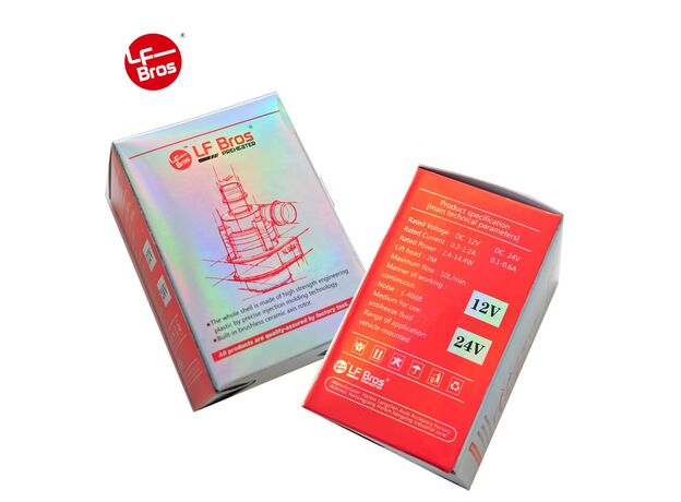 Жидкостная помпа Лунфей  LF Bros 12 и 24В