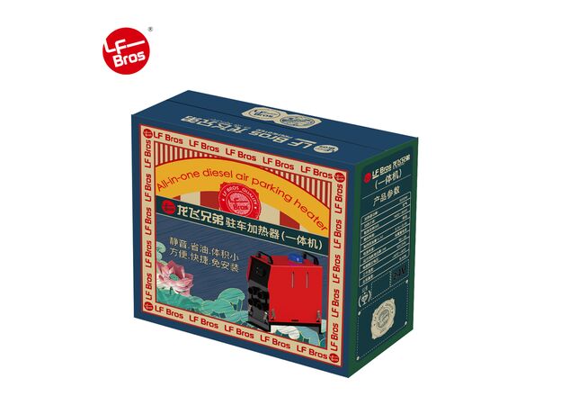 Переносной автономный отопитель LF Bros (Лунфей)  5кВт 12В дизель